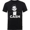 Rockoff Trade Men's Johnny Cash Straight Stare T-Shirt, Black, Medium