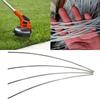 Pack of 10 High Strengthes Steel Cores Trimmer String 270x3mm Abrasion Resistant Weeds Eater Line for Lawn Maintenance