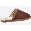 Hush Puppies Mens Coady Leather Slippers