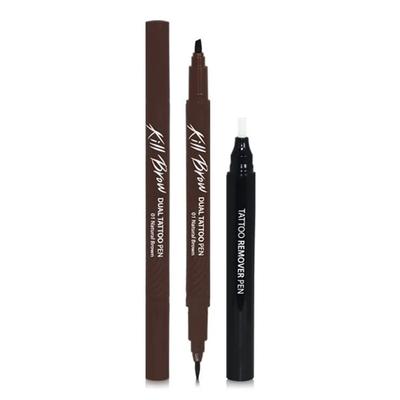 Zestaw specjalny Kill Brow Dual Tattoo Pen (Pisak do tatuażu + Pisak do usuwania)