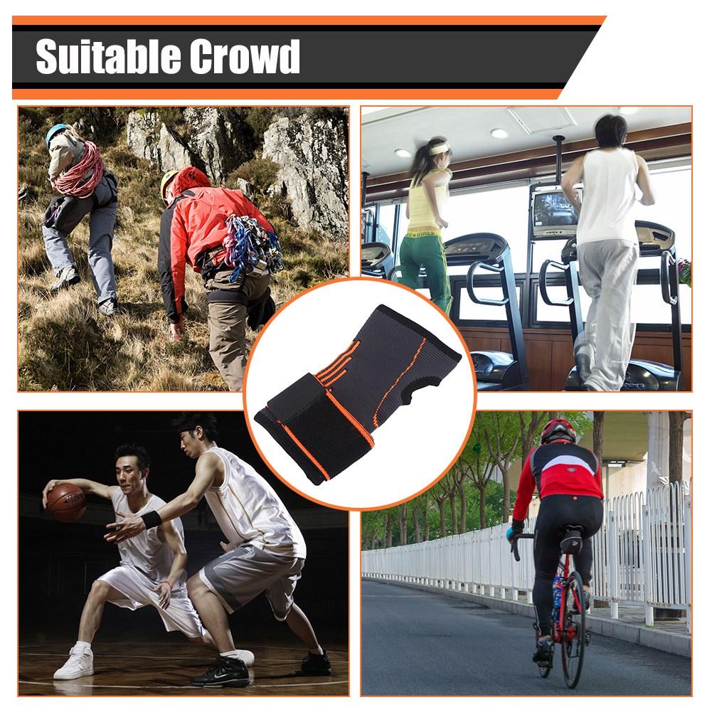 Suport de încheietură pentru tensiune, Manșon reglabil pentru încheietură, Protecție wrap cu buclă pentru degetul mare