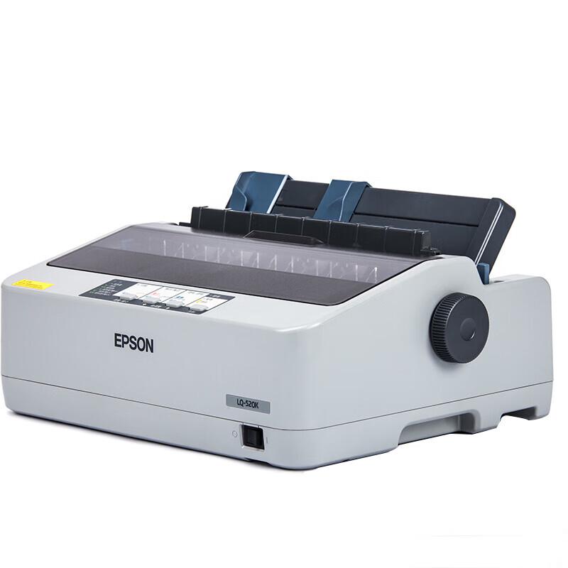 Epson LQ-520K 80-Column Dot Matrix Printer CN Plug (adapter Included)
