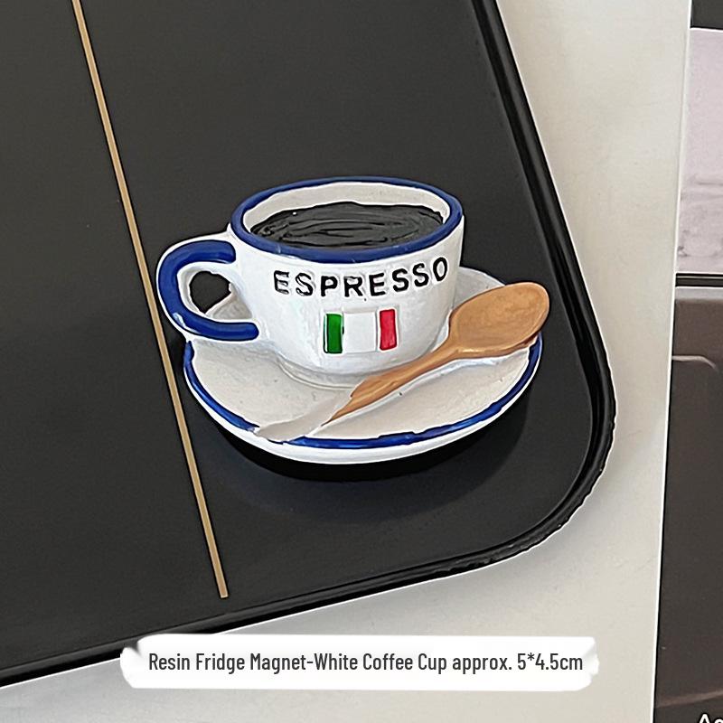 Personalized 3D Food Refrigerator Magnet - Creative & Cute Resin Design