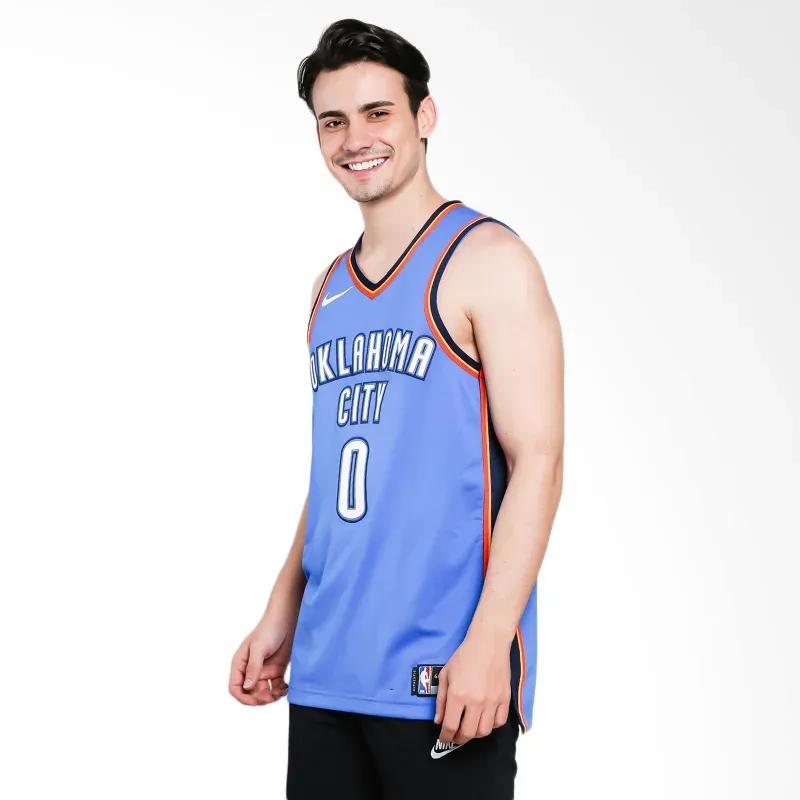 Nike Basketball Jersey Quick Dry Men's Blue (Unisex) Basketball Jerseys 863033 403