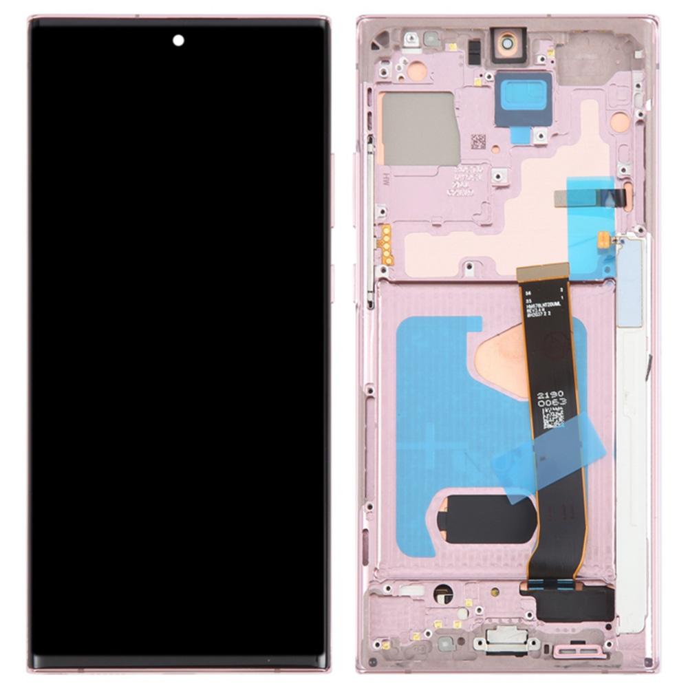 For Samsung Galaxy Note20 Ultra 5G N986 Grade C OLED Screen and Digitizer Assembly+Frame (Without Logo)