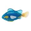 Electric Swimming Fish Toy with Realistic Motion & Sound Waterproof LED Light Fish Interactive Pool Toy for Pet Cat Play