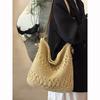 Large Capacity Hand-woven Bag Summer New Seaside Vacation Straw Bag Niche Commuter Shoulder Tote Bag