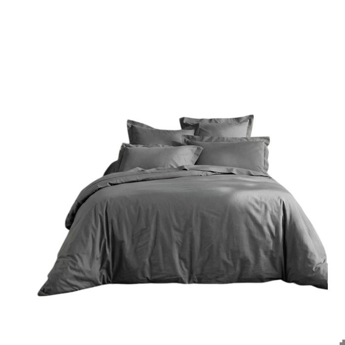 Housse de couette 220 x 240 cm Line anthracite