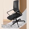 5Pcs Practical Office Chair Chair Glides Replacement Stationary Casters Wheel Accessory for Stability and Safety