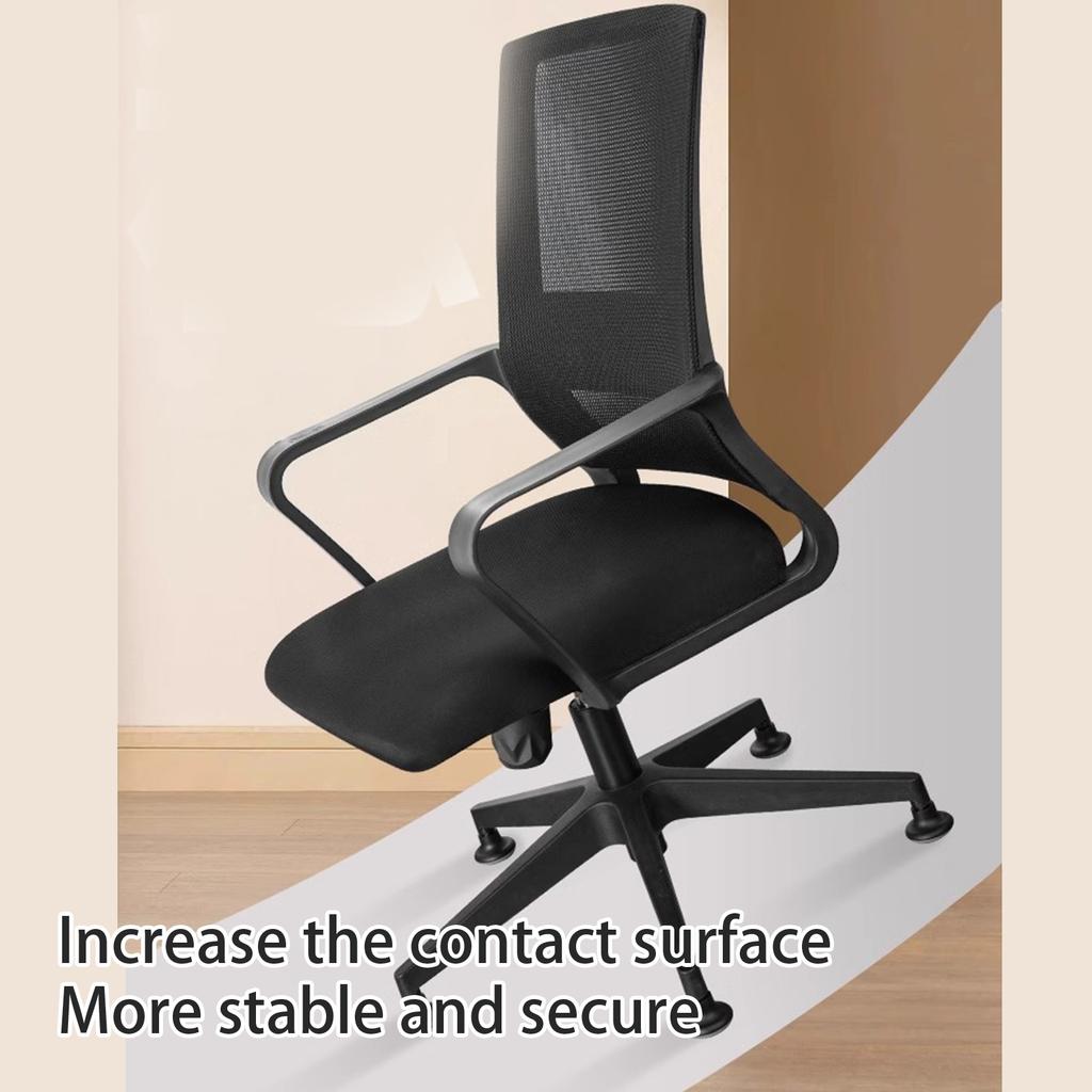 5Pcs Practical Office Chair Chair Glides Replacement Stationary Casters Wheel Accessory for Stability and Safety