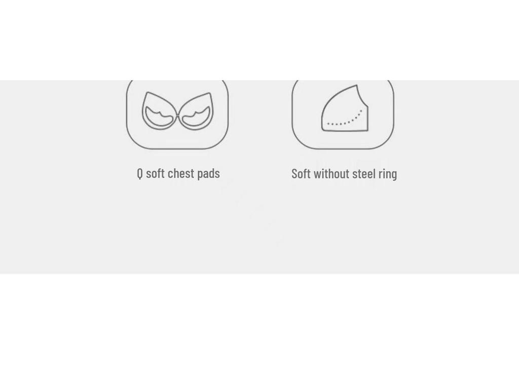 Bezešvá bandeau podprsenka bez ramínek proti sklouzávání pro malá prsa - Letní tenký styl, neviditelný push-up s krásným designem zad