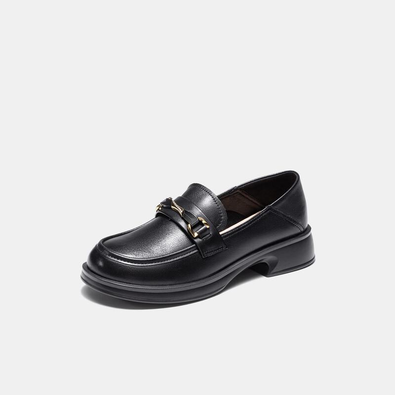 Aokang Women s Flat Comfort Leather Loafers 37