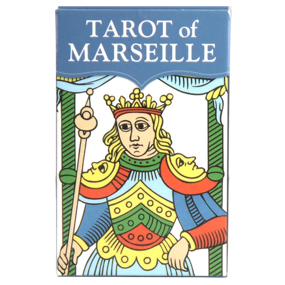 Tarot Marsylski Mini Karty Talia Uniwersalny Kieszonkowy Rider Waite Tarot Karta Tarota Magii Seksualnej