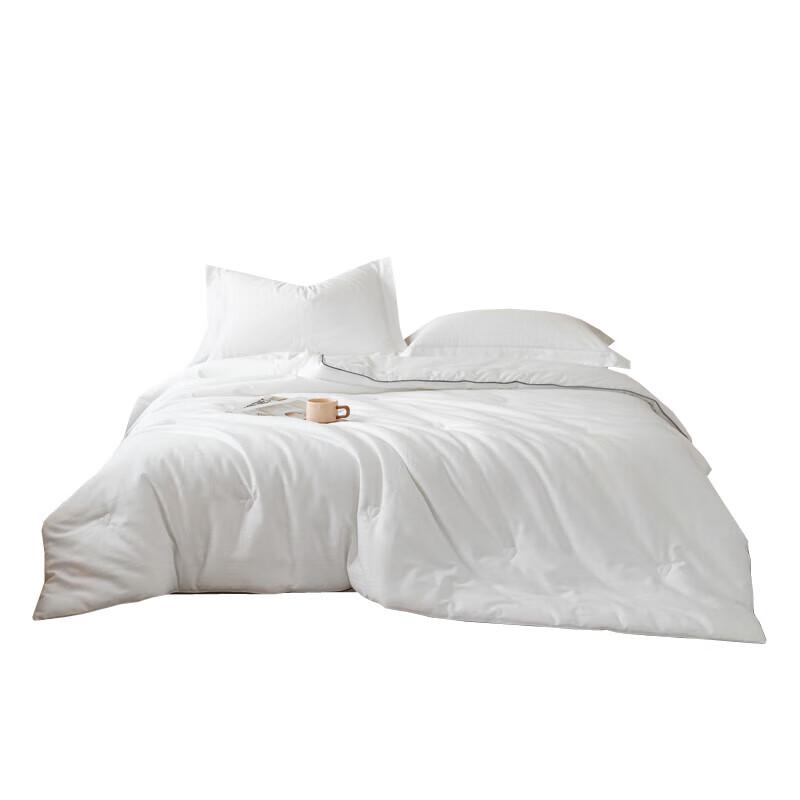 

Hans Home Textiles All Cotton Jacquard Silk-Filled Quilt