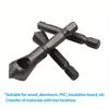 3 Pcs/Set Countersink Deburring Drill Taper Hole Cutter Plastic/Aluminum/Wooden Countersunk Head Chamfering Tools