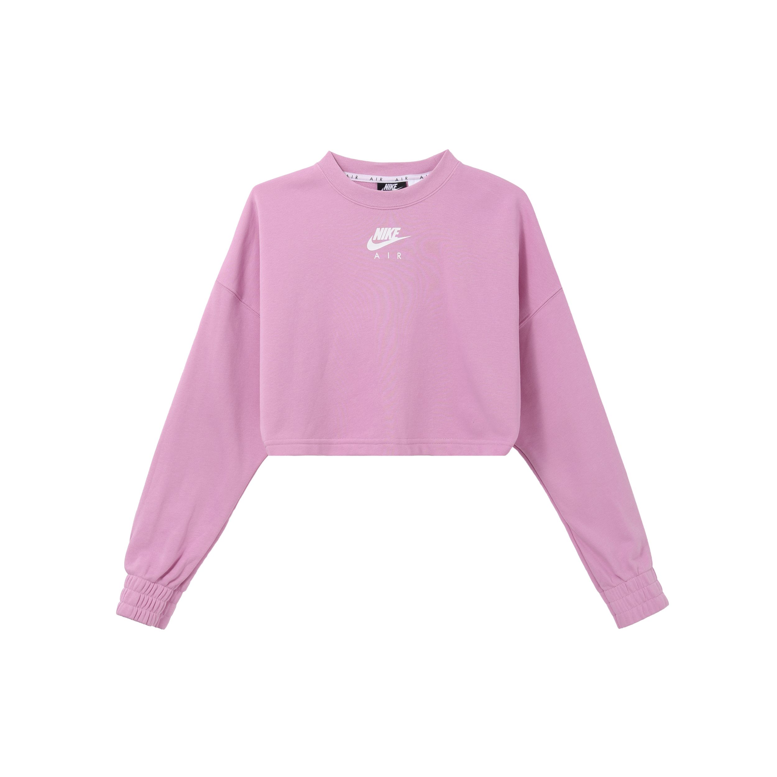 

Женский свитшот Nike Casual с круглым вырезом, топы, ярко-розовый CU6585-680 XL