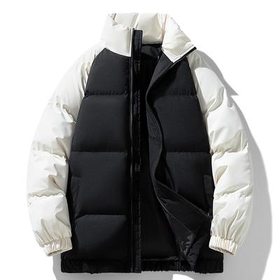 New Standing Collar Cotton Jacket for Men In Winter Korean Style Loose Thickened Cotton Jacket Couple Cotton Jacket Coat Bread Jacket