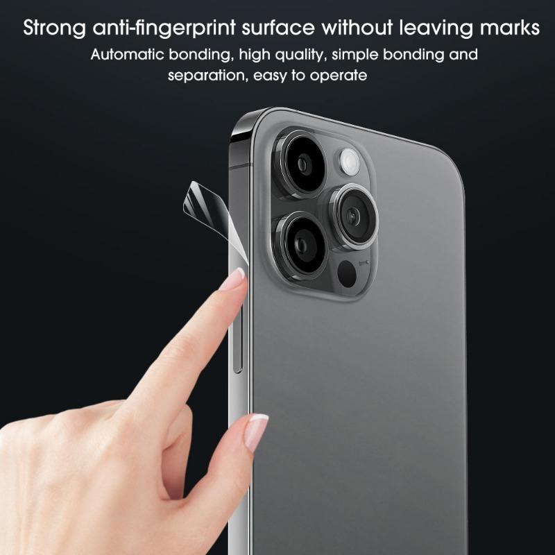 1-3Set Side Hydrogel Film For iPhone 16 15Pro Max 16Plus 14Plus 14 13Pro Max HD Clear Anti Scratch Border Frame Screen Protector