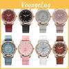 2022 New Cross-border Supply Dual-color Dial Quartz Women's Watch Casual Style Waterproof Alloy Case Characters)