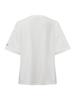 EIDER Tech Linen Women'S Short Sleeve Round Neck T-Shirt_Cream