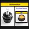 Silenciador de Compressor de Ar de 1/2 Polegada com Filtro Silenciador de 1/4 de Polegada