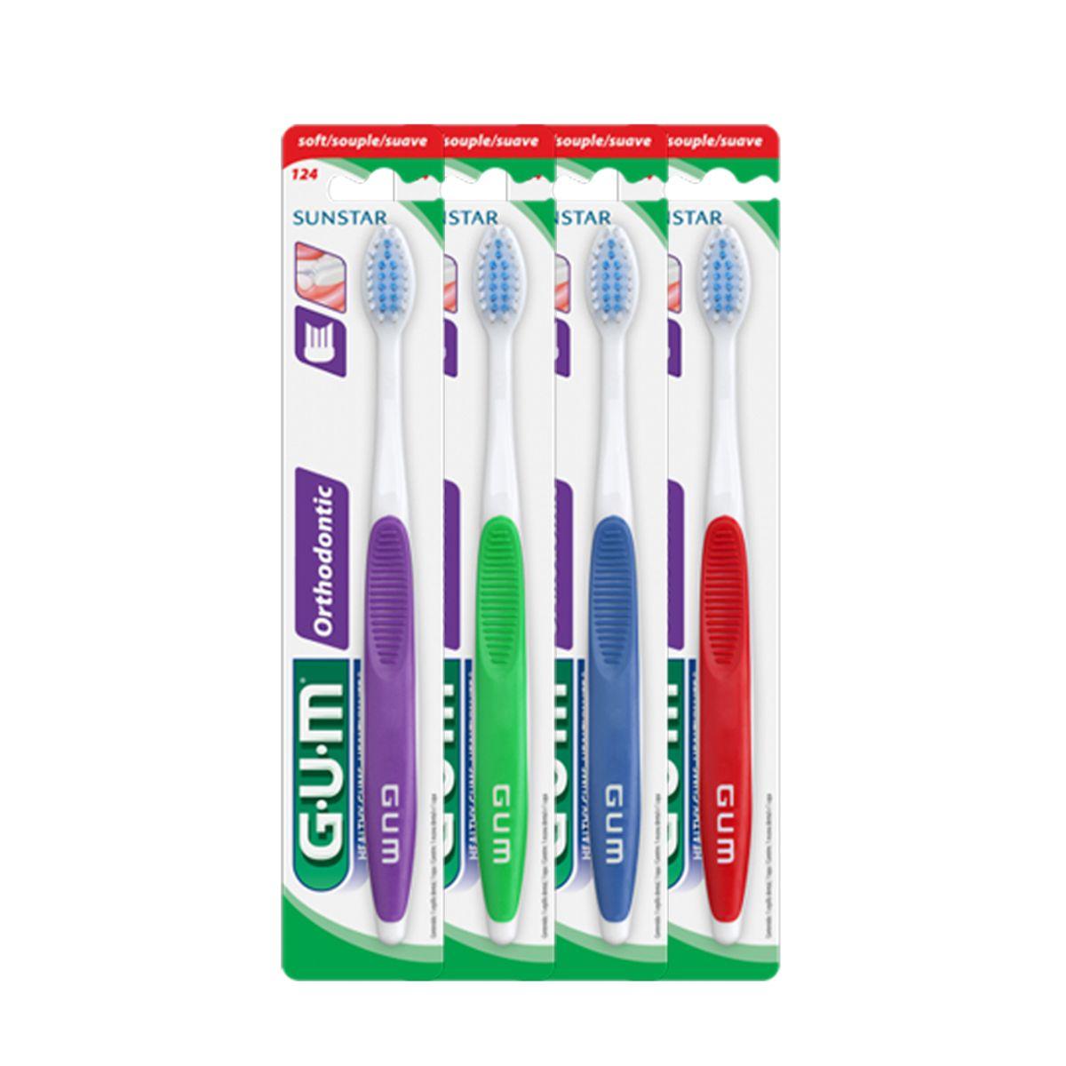 V-Cutting Orthodontic Toothbrush 4-Pack