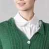 Detachable Collar Button Removable Simple Shirt Style Half Shirt Blouse for Quick Outfit Changes Various Occasion