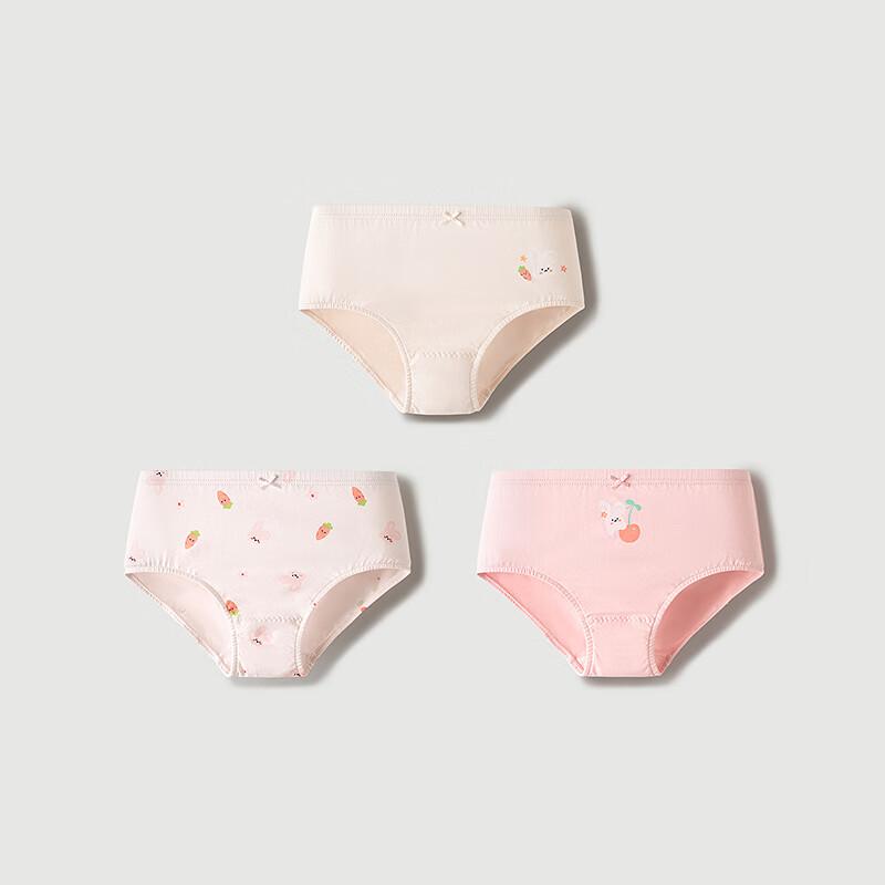 Mini Balabala Girls  3-Pack Elastic Triangle Underwear 100