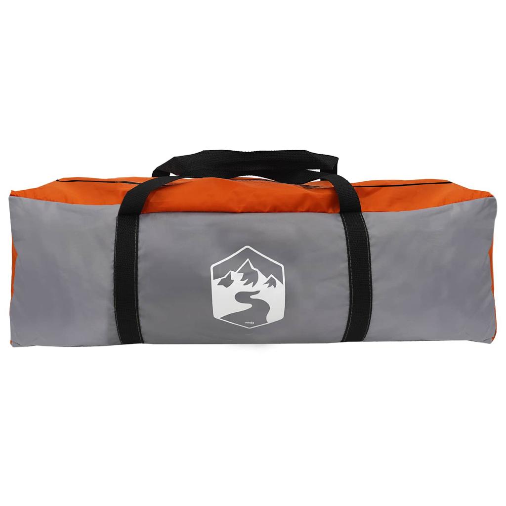 Family Tent Gray and Orange 533 x 312 x 230 cm
