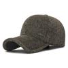 Winter Hat Men's Warm Middle-Aged and Elderly Baseball Cap Outdoor Windproof Ear Protection Cold-Proof Cotton Cap