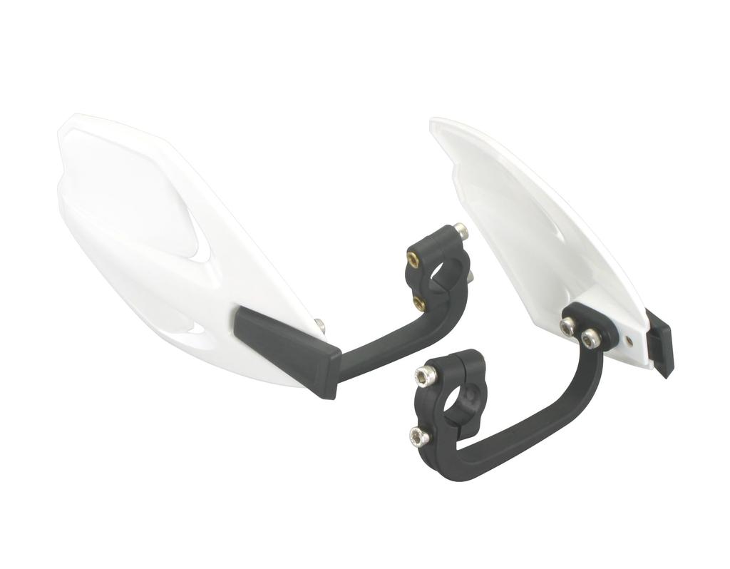 KITACO Knuckle Universal Cover, White, Fit, 562-0900000