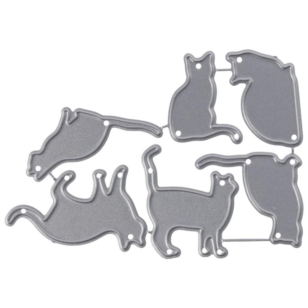 

Металлическая высечка, форма для резки кота, форма для металлического ножа, принадлежности для изготовления карточек