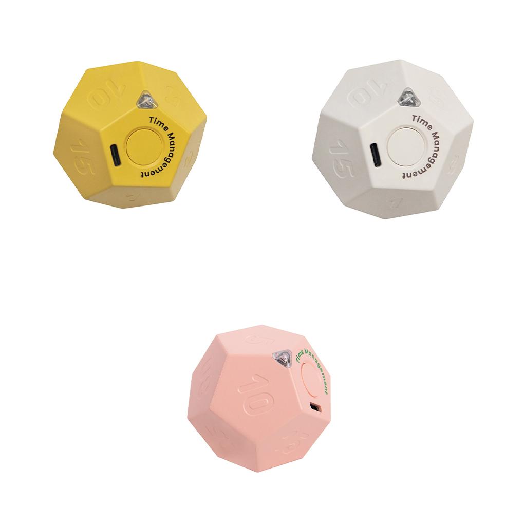 Cubo Temporizador de Gestión del Tiempo Multifunción con Carga Temporizador Digital de Cocina Temporizadores de Cocina Temporizador de Estudio