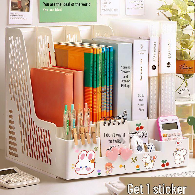 Desktop File & Document Organizer Storage Box
