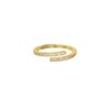 Anello Aperto Super Flash di Lusso per Donna, Con un Design di Nicchia e uno Stile Cool Anello per Dito Indice, Regolabile con un Feeling di Alta Gamma