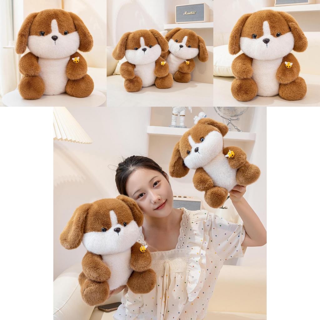 Plush Dog Pillow For Kids Soft Animal Sleep Aid Kids Bedroom Decor