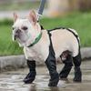 Dog Shoes Waterproof Ajustable Dog Boots Pet Breathable Shoes Soft French Bulldog Shoes Outdoor Protector Accessories Pet Supply