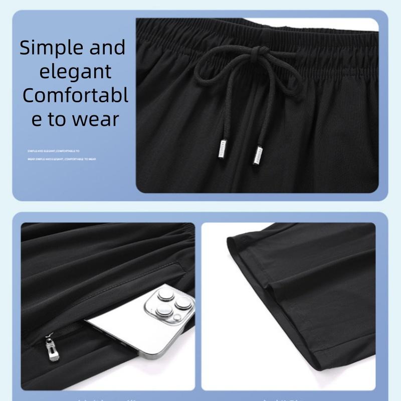 Summer Men's Shorts Cool Sportswear Running Sport Shorts Casual Bottoms Gym Fitness Training Jogging Short Pants