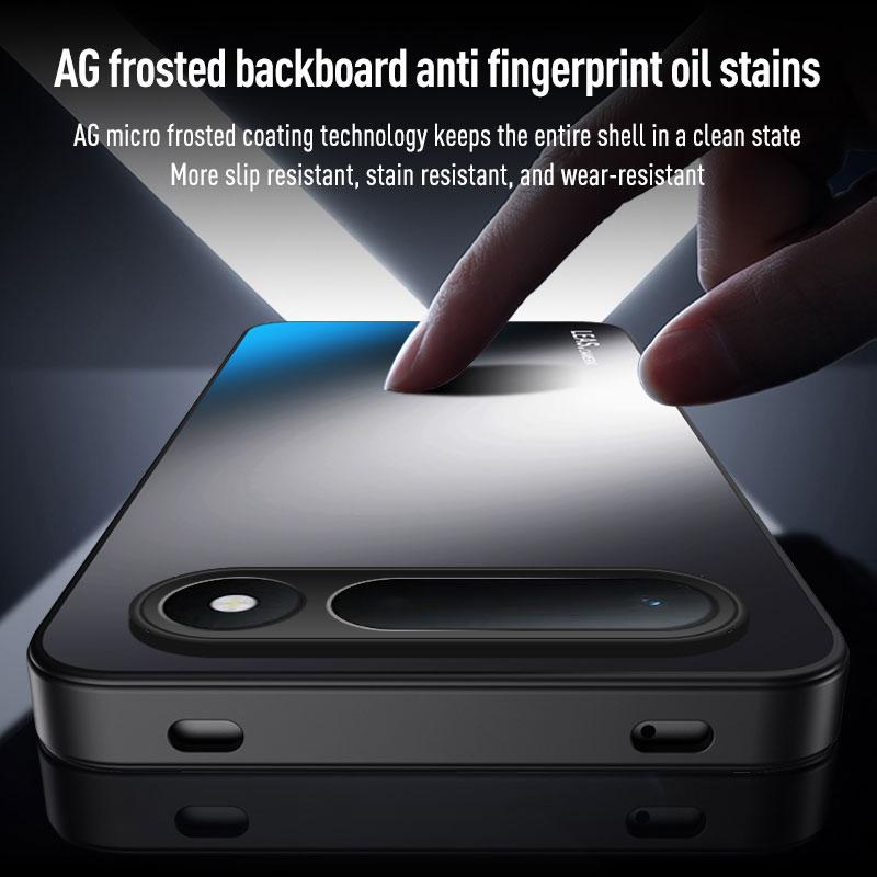EUCAGR For Tecno Spark 50 5G AG Frosted Soft Matte Stand Back Cover For Tecno Spark50 5G Phone Case