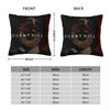 Silent Hill F Video Game Horror Halloween Pillowcase Merch Soft Cushion Cover Pillow Covers Seater Decor Zipper Multi Size