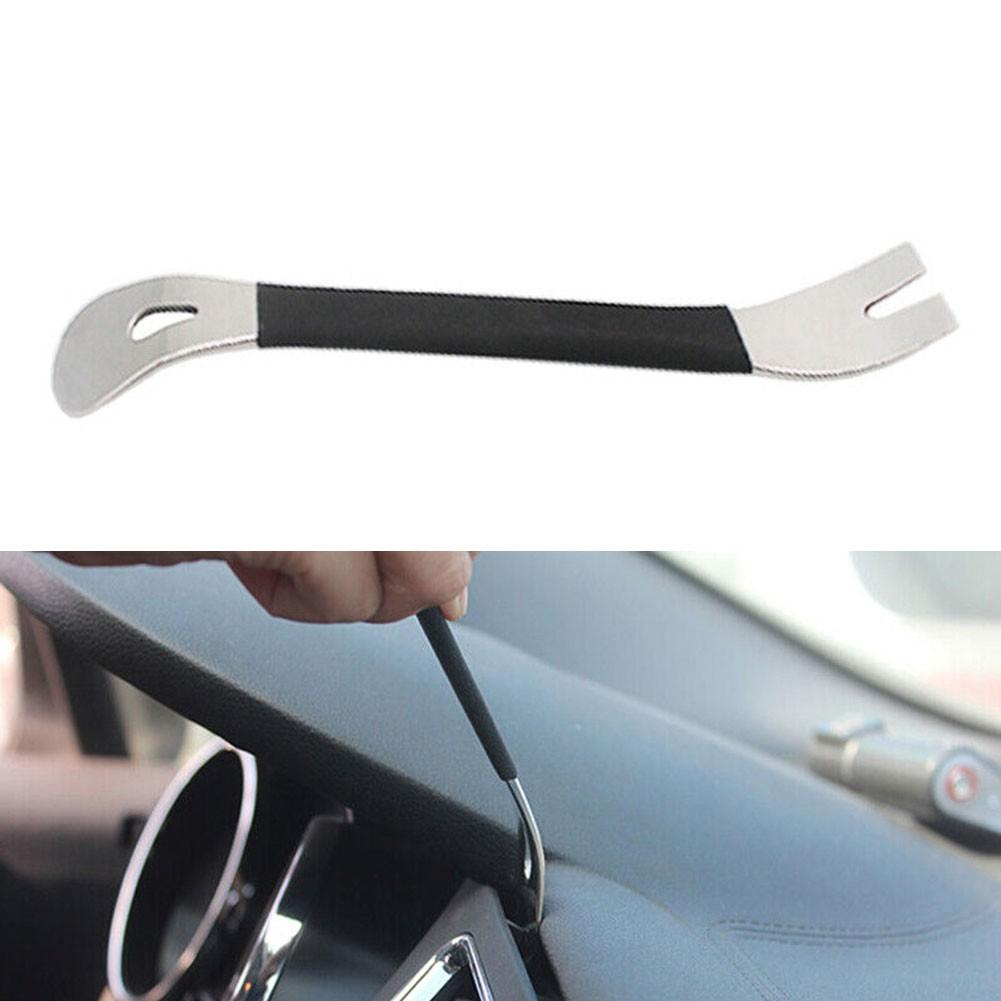 For Stainless Steel Trim Removal Tools Car Trim Puller Pry Bar Dual Ends Pry Tool