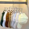 8 Hats Capacity Storage Hat Hanger Multi-Function Vertical Storage Solution Hats Display Rack Wall Mount Scarf Storage Holder