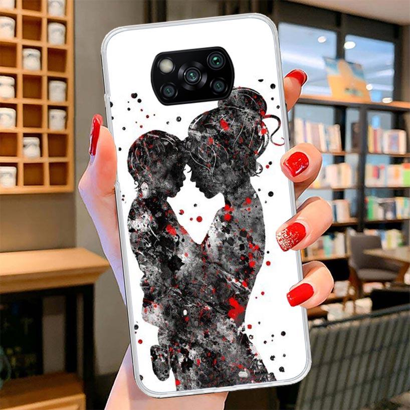Mom Baby Girls Cover Phone Case For Xiaomi Poco F7 Ultra X7 X6 X5 Pro M7 Redmi 15C 15 13C 13 12C 12 10C 10 9A 9C 9T 9 Shell Poco