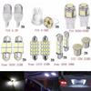 14Pcs Car White LED Lights Kit For Stock Interior & Dome & License Plate Lamps