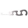 4 Holes Spaghetti Measure Tool Stainless Steel Noodle Measure Pasta Measuring Scale  Kitchen