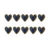 10Pcs Nail Art Decorations Stunning Visual Effect Decorative Attractive Stylish 3D Love Heart Decors DIY Manicures Supplies
