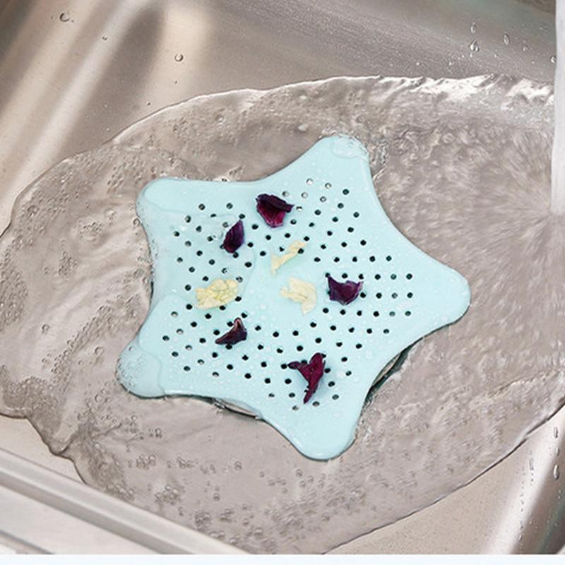 Shower Drain Kichen Sink Drain Hair Stopper Catcher Filter Bathroom Accessories Bathtub Strainer Sewer Outfall Filter