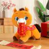Horse Doll Year of The Horse Blessing Banner Good Luck Gift Compact Size Zodiac Sign Cultural Heritage Doll Ornament
