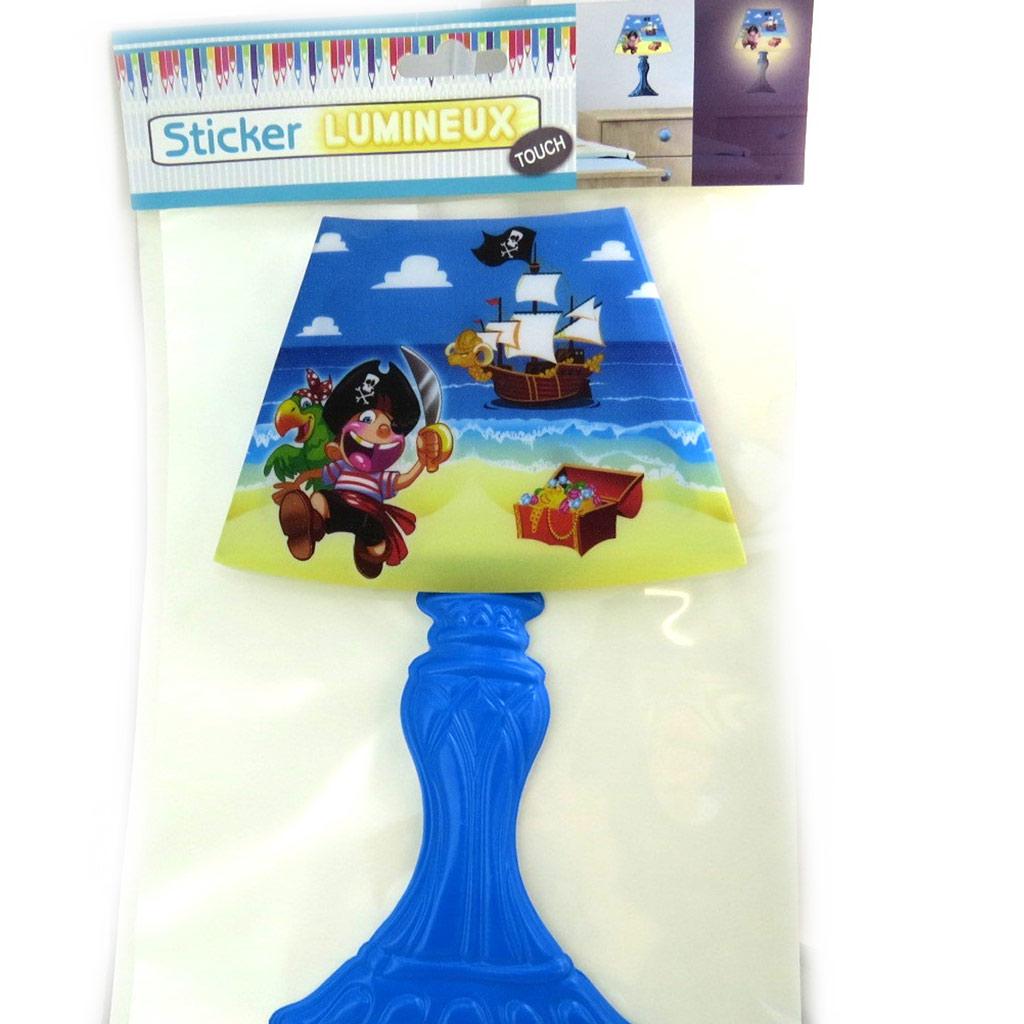 Les Trésors De Lily [N4213] - Autocolant luminos multicolor cu „Lampa” (Pirat)