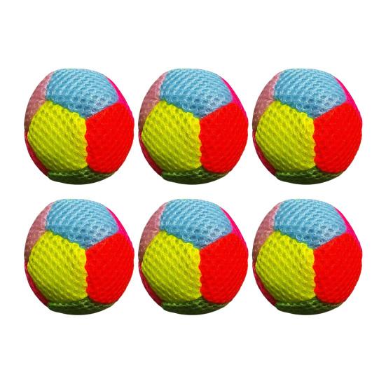 1/3/6/9Pcs Colorful Beanbag Handmade Foam Filled Throwing Ball Footbag Kids Adults Indoor Outdoor Courtyard Play Soft Kickball Toy